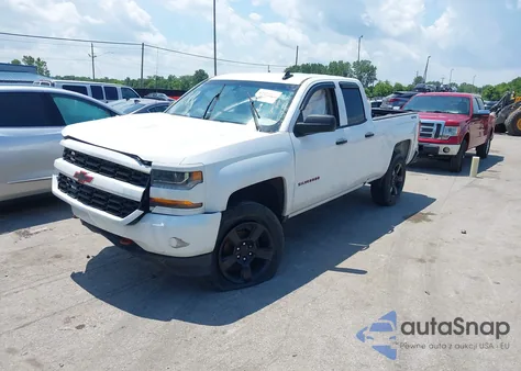 2018 Chevrolet Silverado 1500 Custom из США, поврежденный, VIN 1GCVKPEC2JZ225268